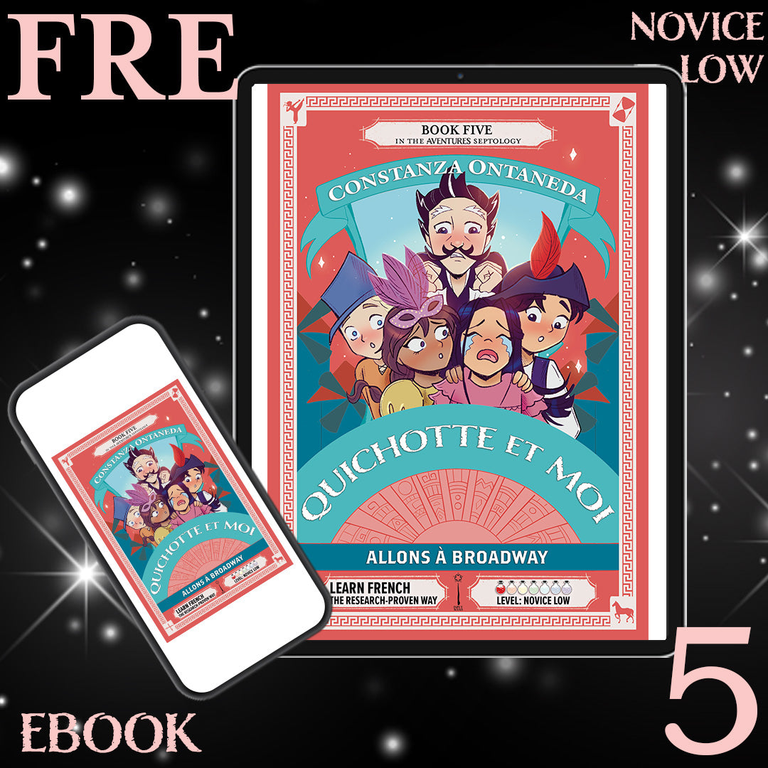 Ebook: Quichotte et Moi: Allons à Broadway, Book Five in the Novice Low "Aventures" Septology