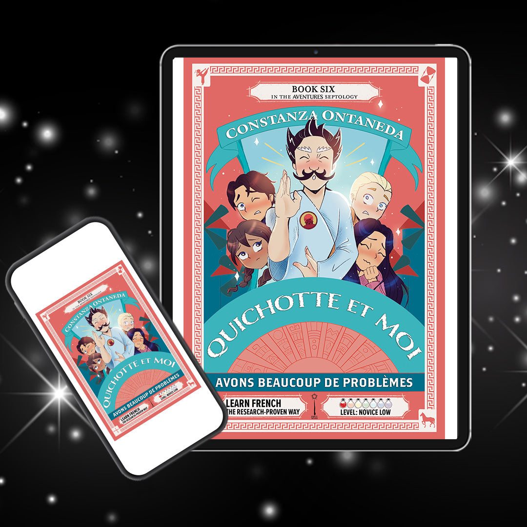 Ebook: Quichotte et Moi: Avons Beaucoup de Problèmes, Book Six in the Novice Low "Aventures" Septology