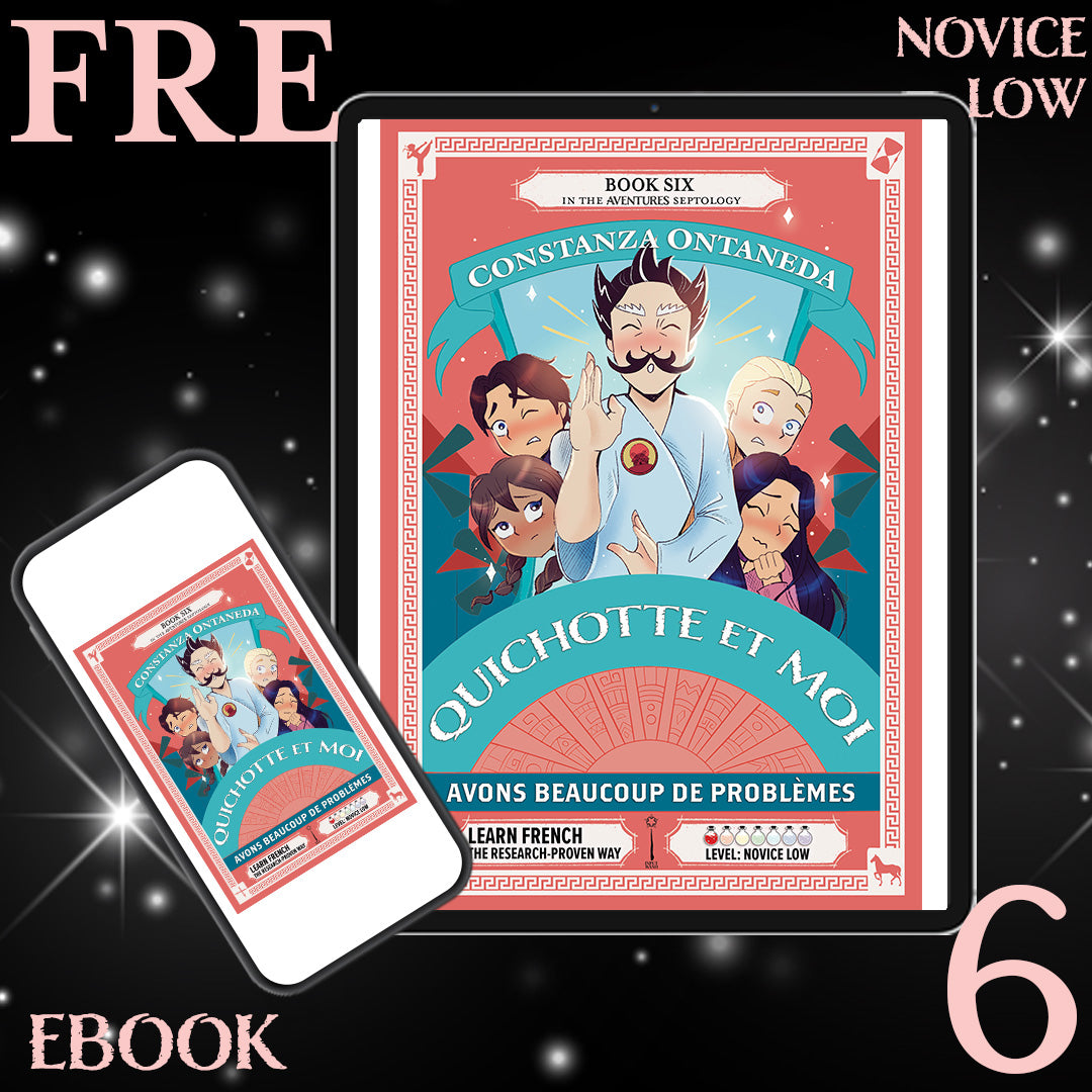 Ebook: Quichotte et Moi: Avons Beaucoup de Problèmes, Book Six in the Novice Low "Aventures" Septology