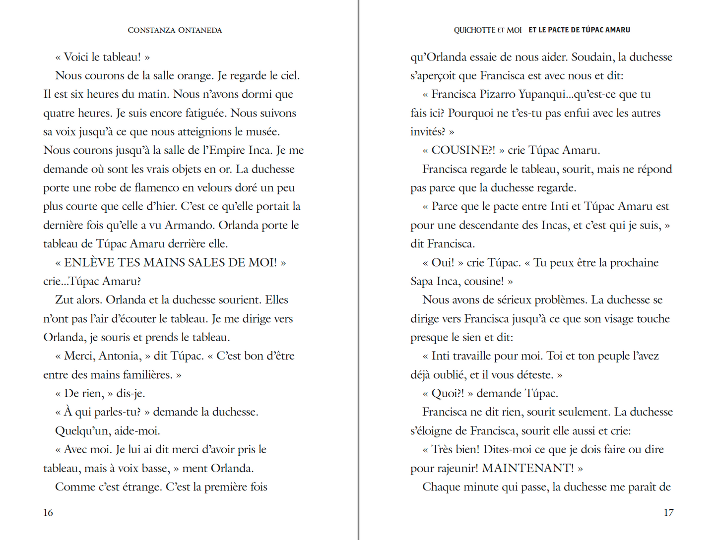 Ebook: Quichotte et Moi: Et le Pacte de Túpac Amaru, Book Two in the Intermediate Low "Pactes" Trilogy