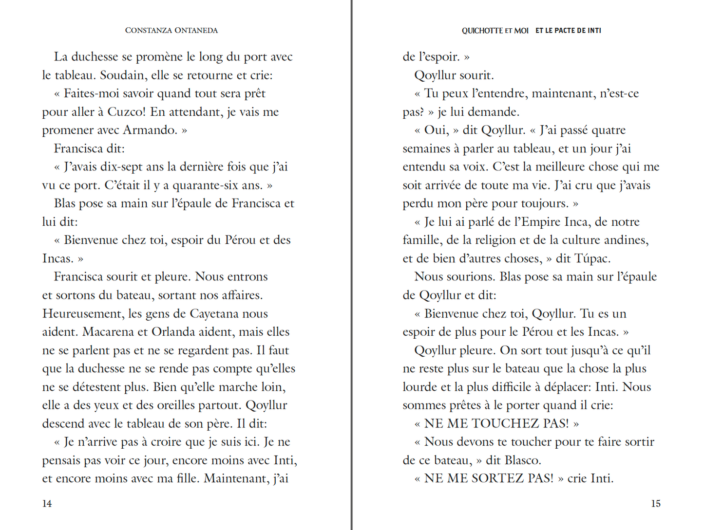 Ebook: Quichotte et Moi: Et le Pacte de Inti, Book Three in the Intermediate Low "Pactes" Trilogy