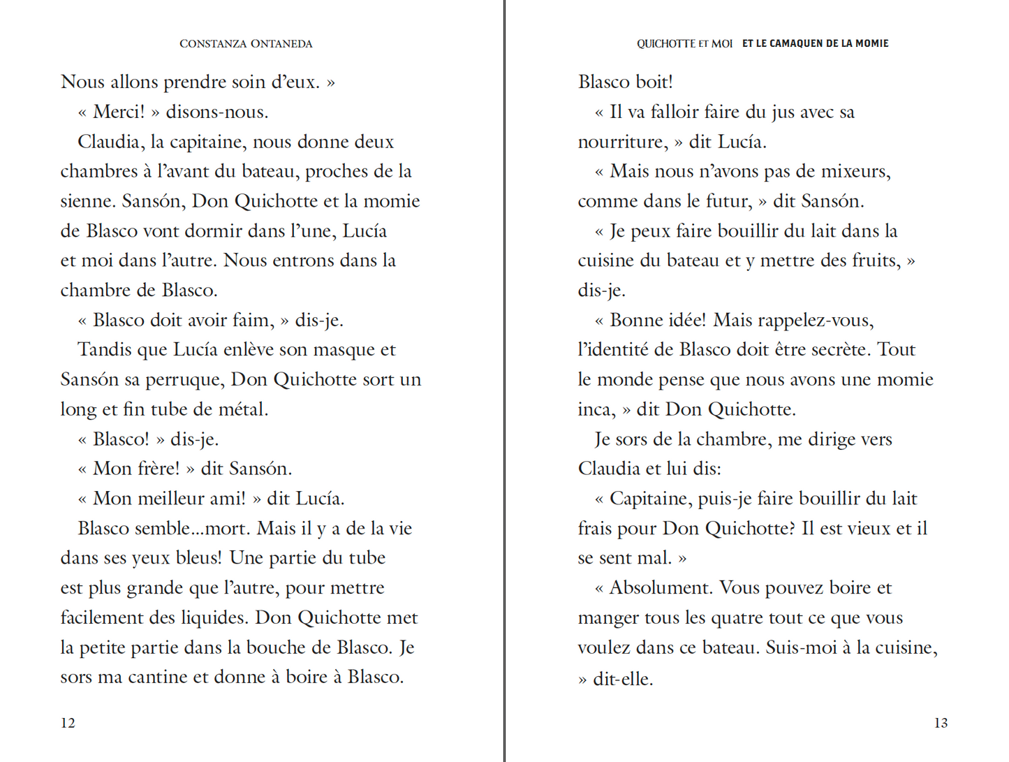 Ebook: Quichotte et Moi: Et Le Camaquen de la Momie, Book Two in the Novice High "Camaquen" Trilogy