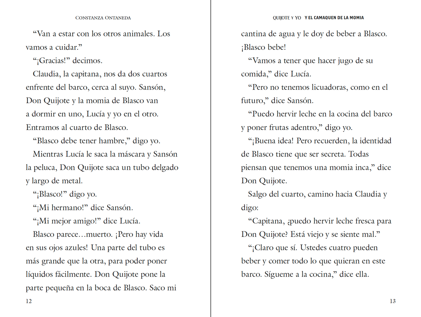Paperback: Quijote y Yo: Y El Camaquen de la Momia, Book Two in the Novice High "Camaquen" Trilogy