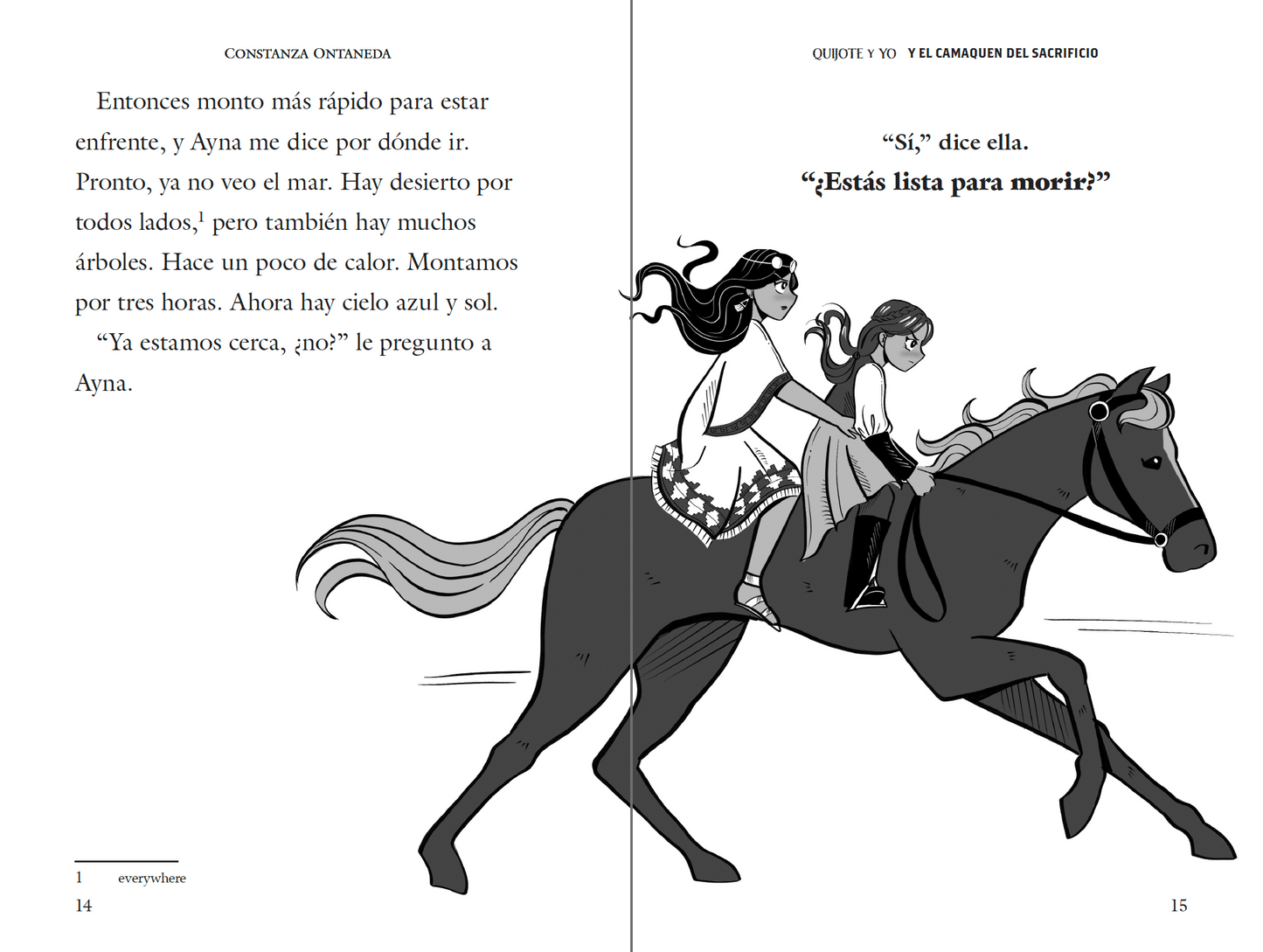 Ebook: Quijote y Yo: Y El Camaquen del Sacrificio, Book Three in the Novice High "Camaquen" Trilogy