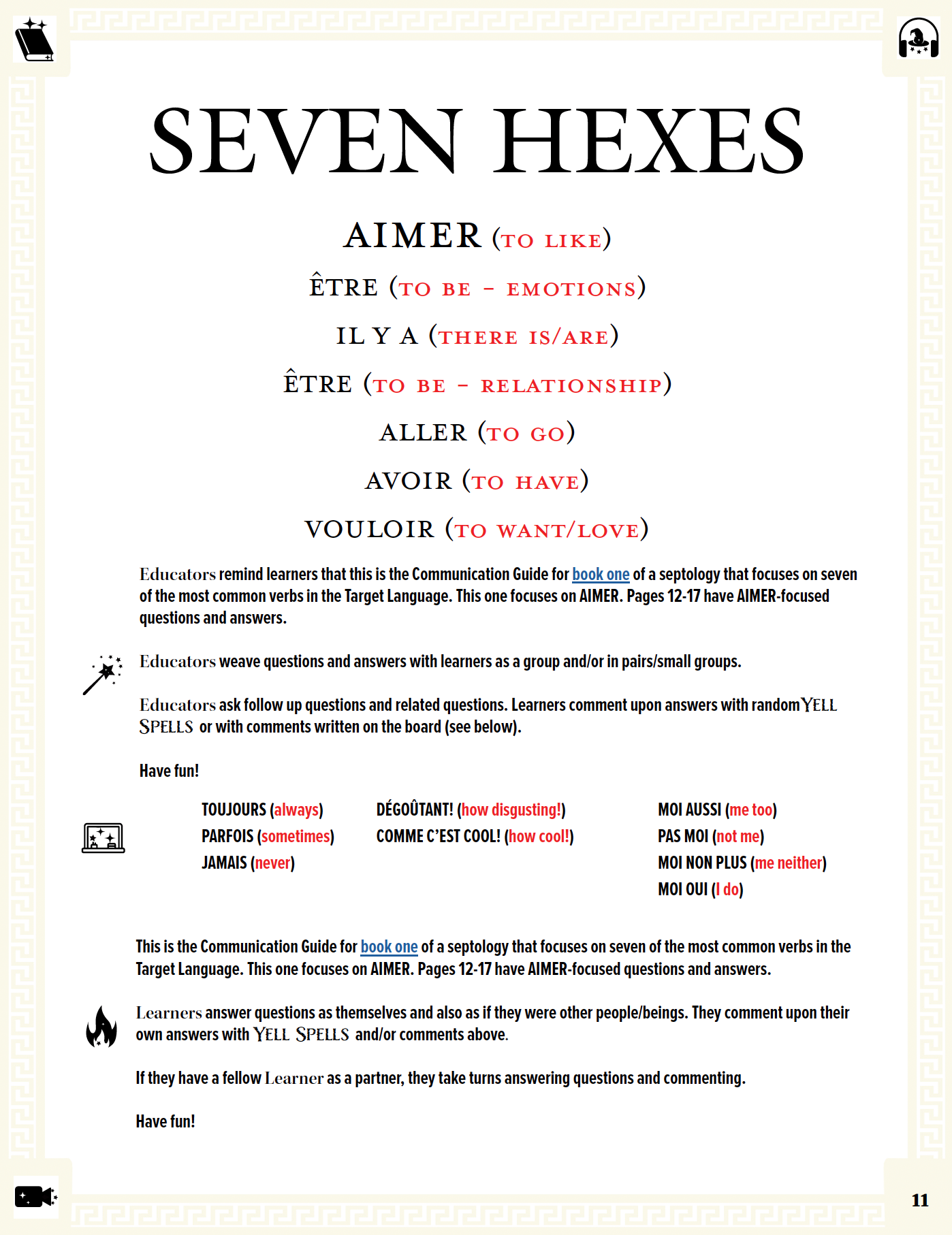 Audio Communication Guide: Quichotte et Moi: Nous N'Aimons Rien, Book One in the Novice Low "Aventures" Septology