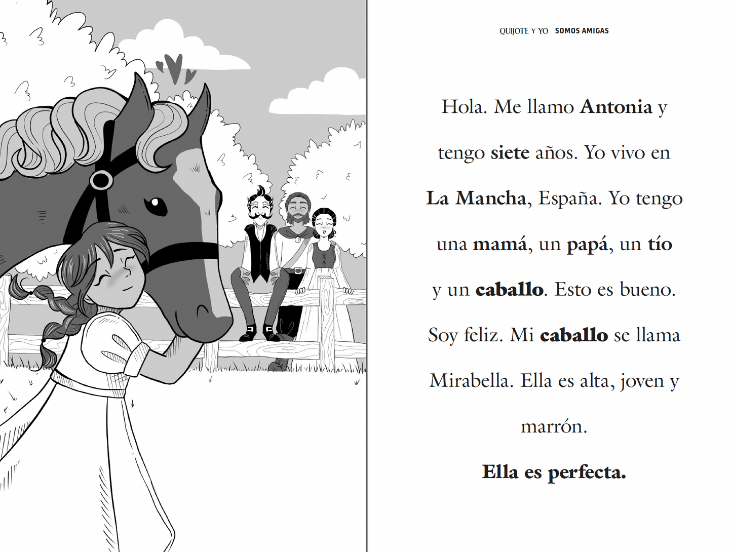 Paperback: Quijote y Yo: Somos Amigas, Book Four in the Novice Low "Aventuras" Septology