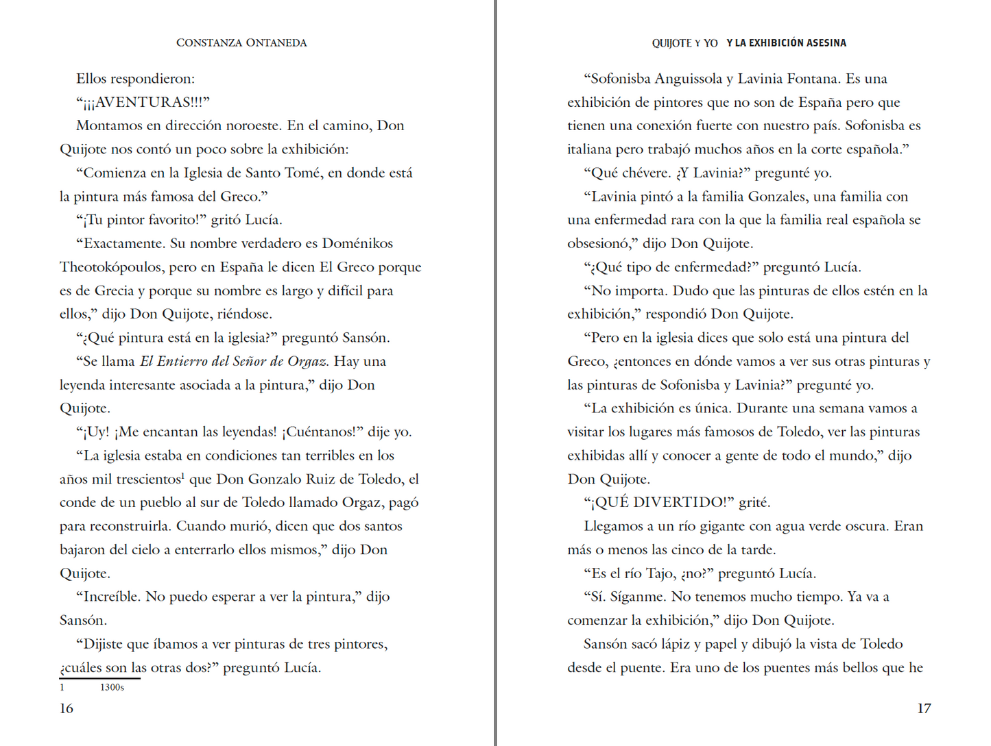 Paperback: Quijote y Yo: Y La Exhibición Asesina, Book One in the Intermediate Mid "Asesinas" Trilogy