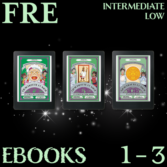 French Intermediate Low Ebooks Package