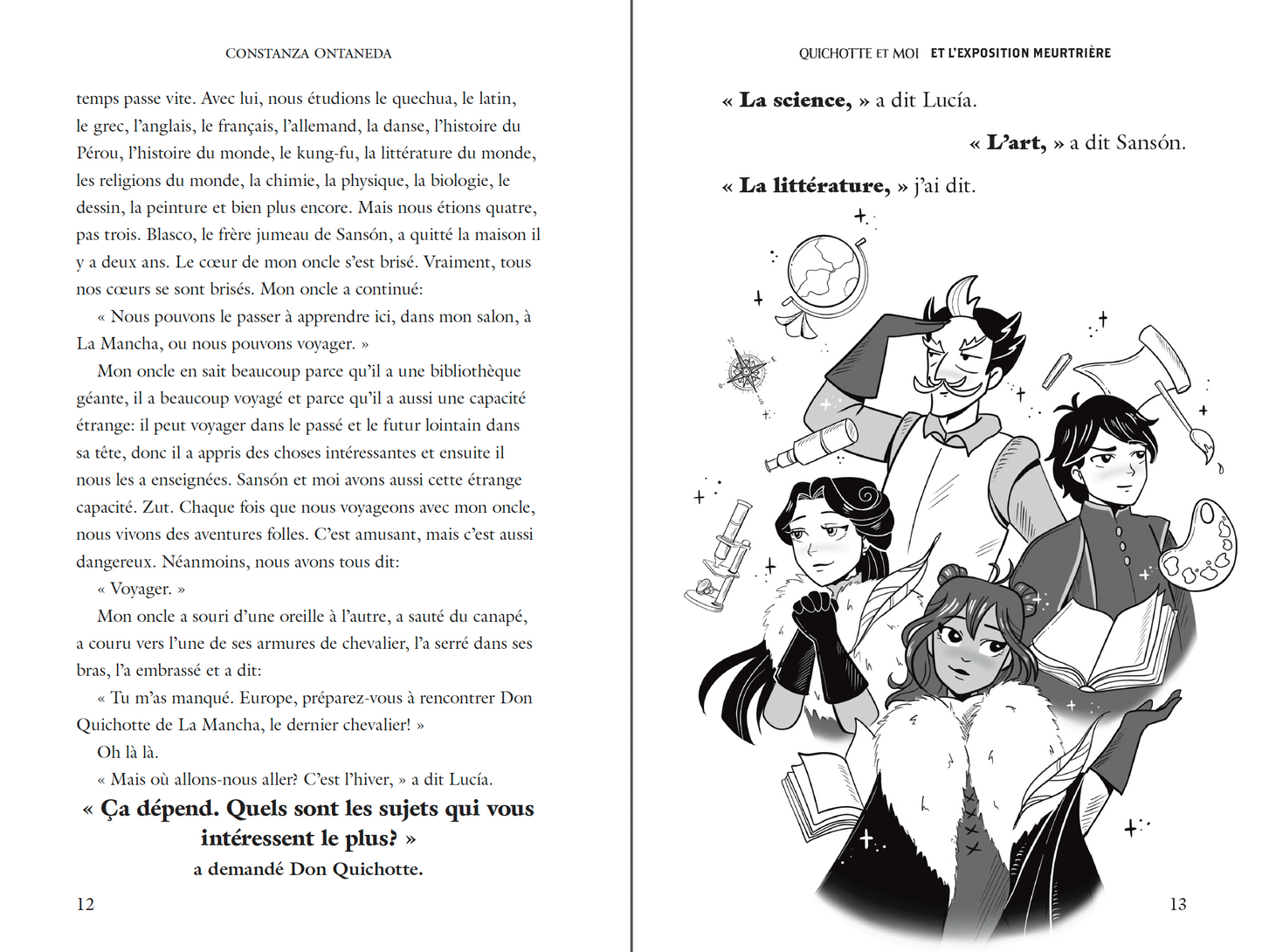 Audiobook: Quichotte et Moi: Et L'Exposition Meurtrière, Book One in the Intermediate Mid "Meurtrières" Trilogy