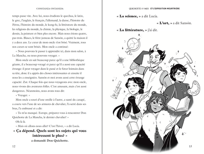 Audiobook: Quichotte et Moi: Et L'Exposition Meurtrière, Book One in the Intermediate Mid "Meurtrières" Trilogy