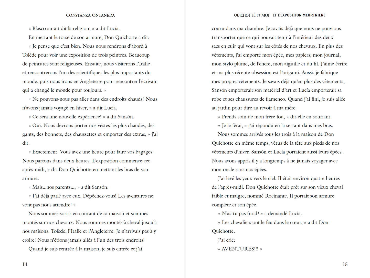 Audiobook: Quichotte et Moi: Et L'Exposition Meurtrière, Book One in the Intermediate Mid "Meurtrières" Trilogy