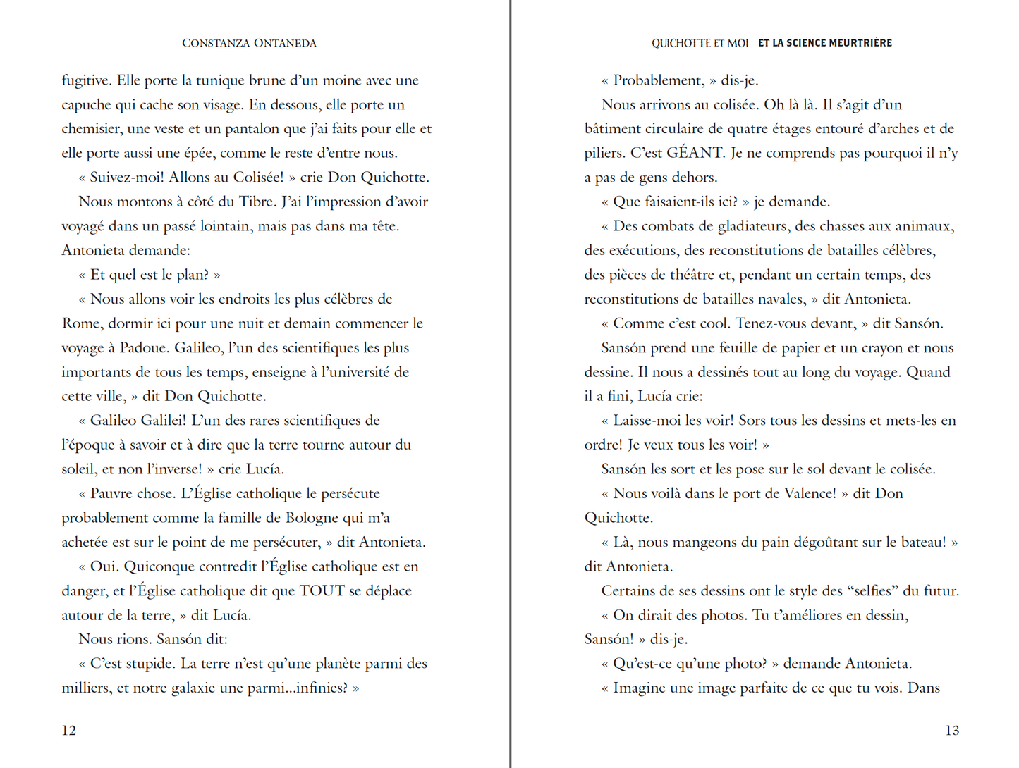 Ebook: Quichotte et Moi: Et La Science Meurtrière, Book Two in the Intermediate Mid "Meurtrières" Trilogy