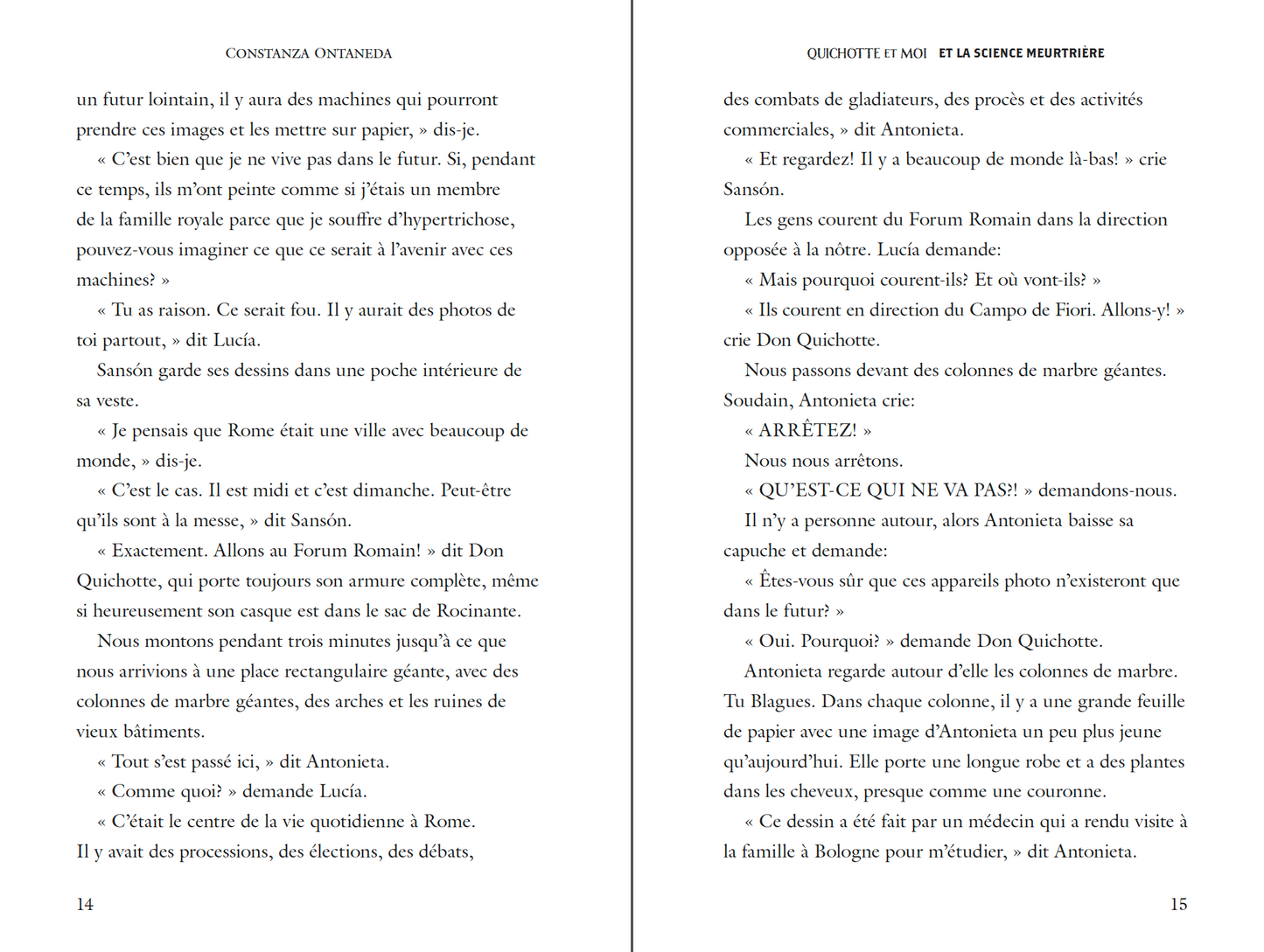 Ebook: Quichotte et Moi: Et La Science Meurtrière, Book Two in the Intermediate Mid "Meurtrières" Trilogy