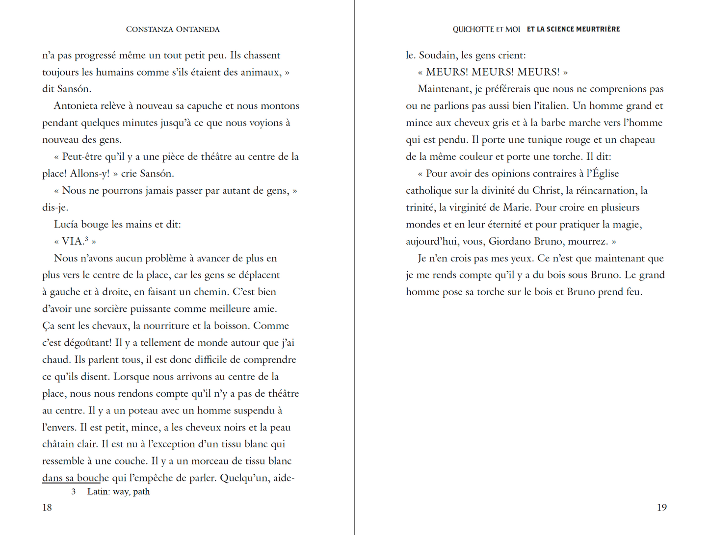 Ebook: Quichotte et Moi: Et La Science Meurtrière, Book Two in the Intermediate Mid "Meurtrières" Trilogy
