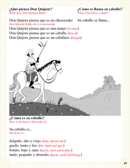 Audio Communication Guide: Quijote y Yo: Hay Todo Menos Eso, Book Three in the Novice Low "Aventuras" Septology