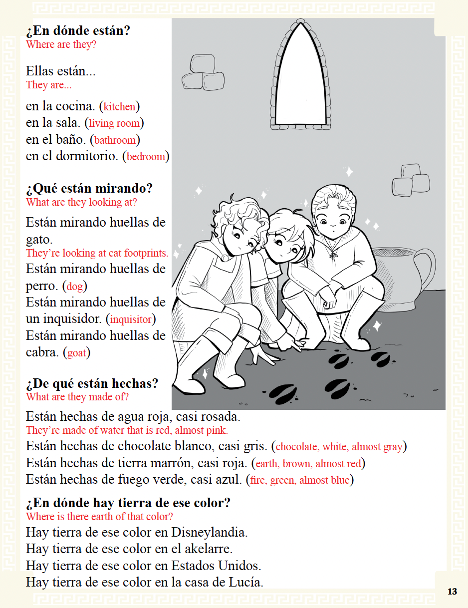 Communication Guide: Quijote y Yo: Y La Leyenda del Akelarre, Book Two in the Novice Mid "Brujas" Trilogy
