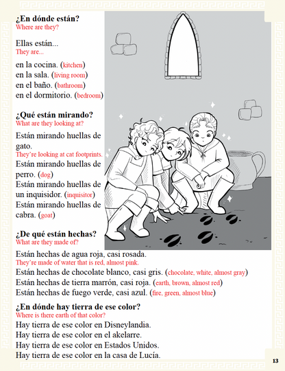Communication Guide: Quijote y Yo: Y La Leyenda del Akelarre, Book Two in the Novice Mid "Brujas" Trilogy