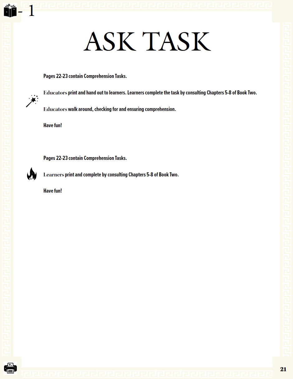 Communication Guide: Quijote y Yo: Y La Leyenda del Akelarre, Book Two in the Novice Mid "Brujas" Trilogy