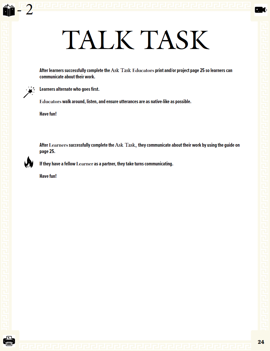 Communication Guide: Quijote y Yo: Y La Leyenda del Akelarre, Book Two in the Novice Mid "Brujas" Trilogy