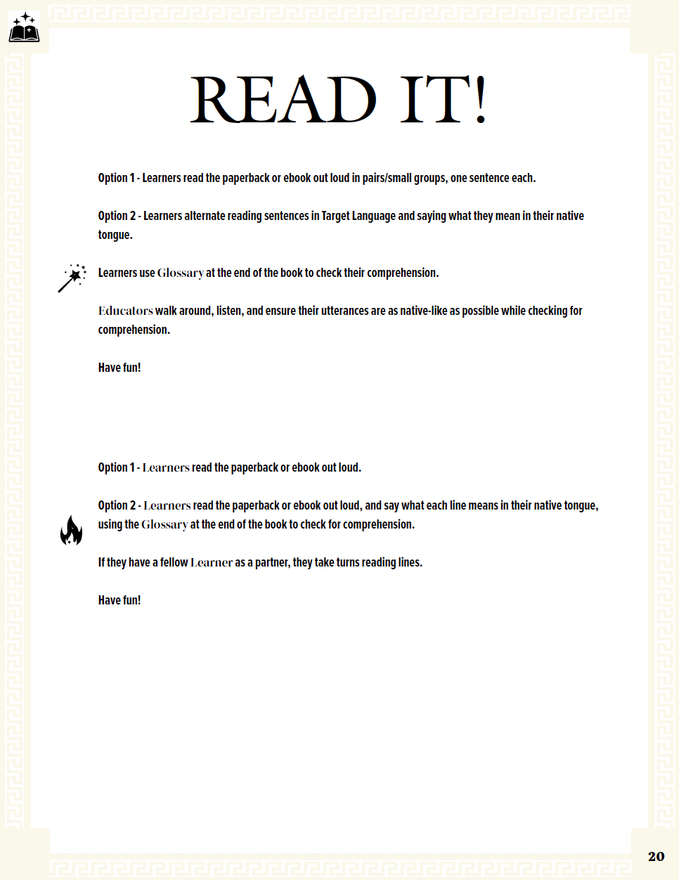 Communication Guide: Quijote y Yo: Y La Bruja de Euskadi, Book Three in the Novice Mid "Brujas" Trilogy