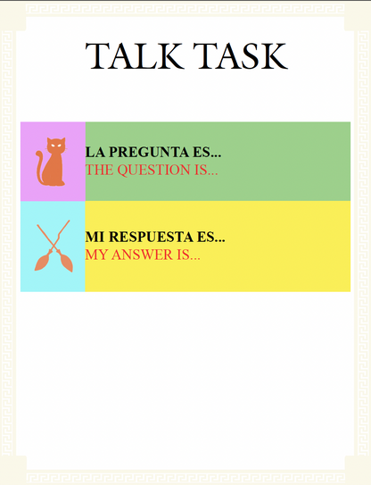 Communication Guide: Quijote y Yo: Y La Bruja de Euskadi, Book Three in the Novice Mid "Brujas" Trilogy