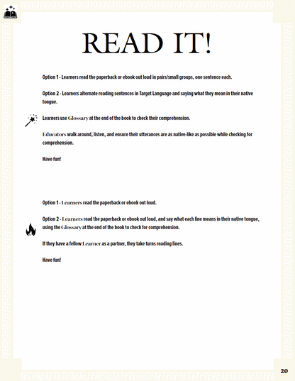 Communication Guide: Quijote y Yo: Y El Secreto en Zugarramurdi, Book One in the Novice Mid "Brujas" Trilogy