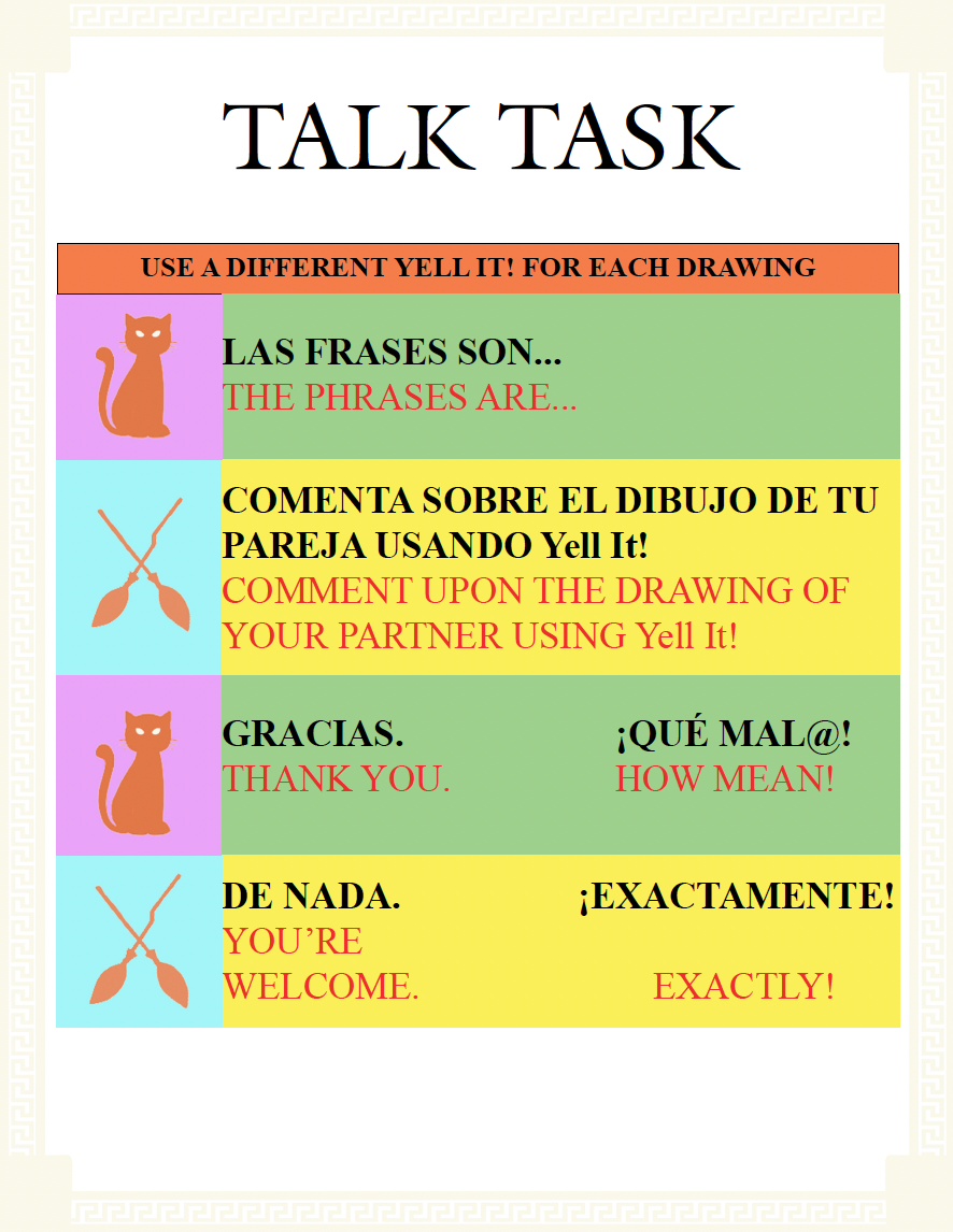 Communication Guide: Quijote y Yo: Y El Secreto en Zugarramurdi, Book One in the Novice Mid "Brujas" Trilogy