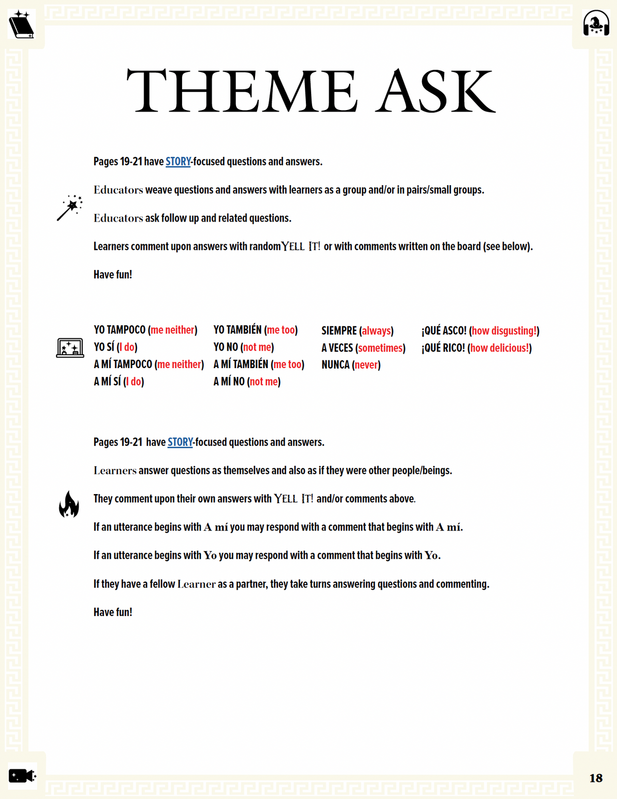 Communication Guides: Quijote y Yo: The Aventuras Septology