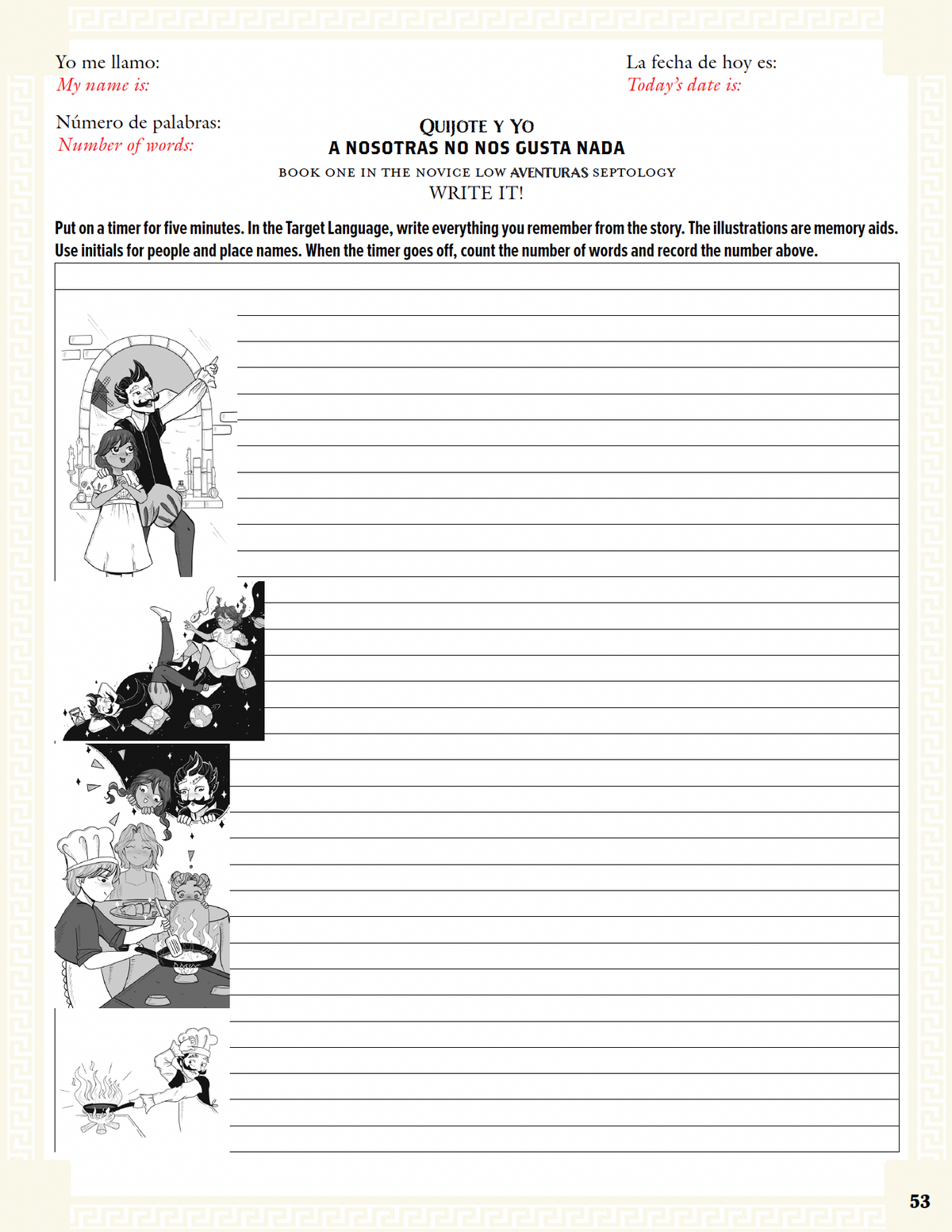 Communication Guides: Quijote y Yo: The Aventuras Septology