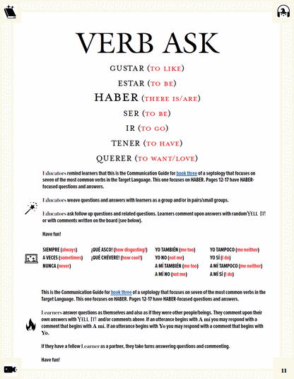 Communication Guide: Quijote y Yo: Hay Todo Menos Eso, Book Three in the Novice Low "Aventuras" Septology