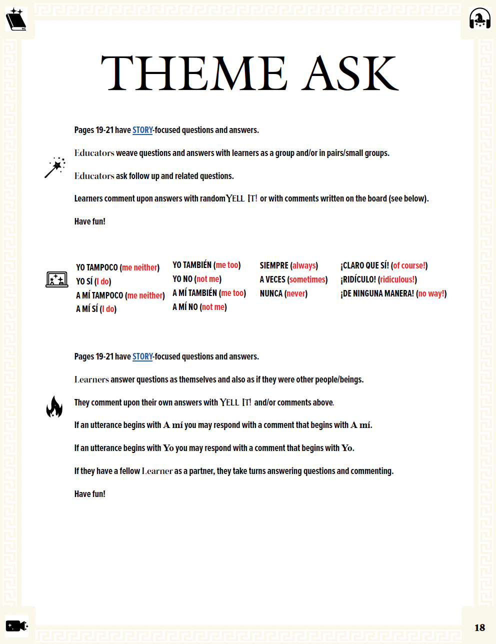Communication Guide: Quijote y Yo: Hay Todo Menos Eso, Book Three in the Novice Low "Aventuras" Septology