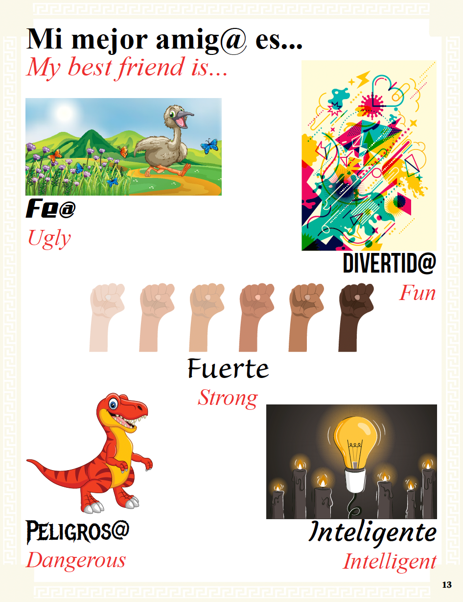 Communication Guide: Quijote y Yo: Somos Amigas, Book Four in the Novice Low "Aventuras" Septology