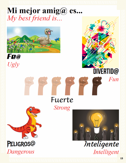 Communication Guide: Quijote y Yo: Somos Amigas, Book Four in the Novice Low "Aventuras" Septology
