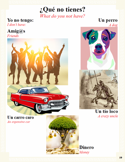 Communication Guide: Quijote y Yo: Somos Amigas, Book Four in the Novice Low "Aventuras" Septology