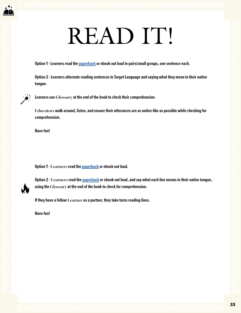 Communication Guide: Quijote y Yo: Somos Amigas, Book Four in the Novice Low "Aventuras" Septology