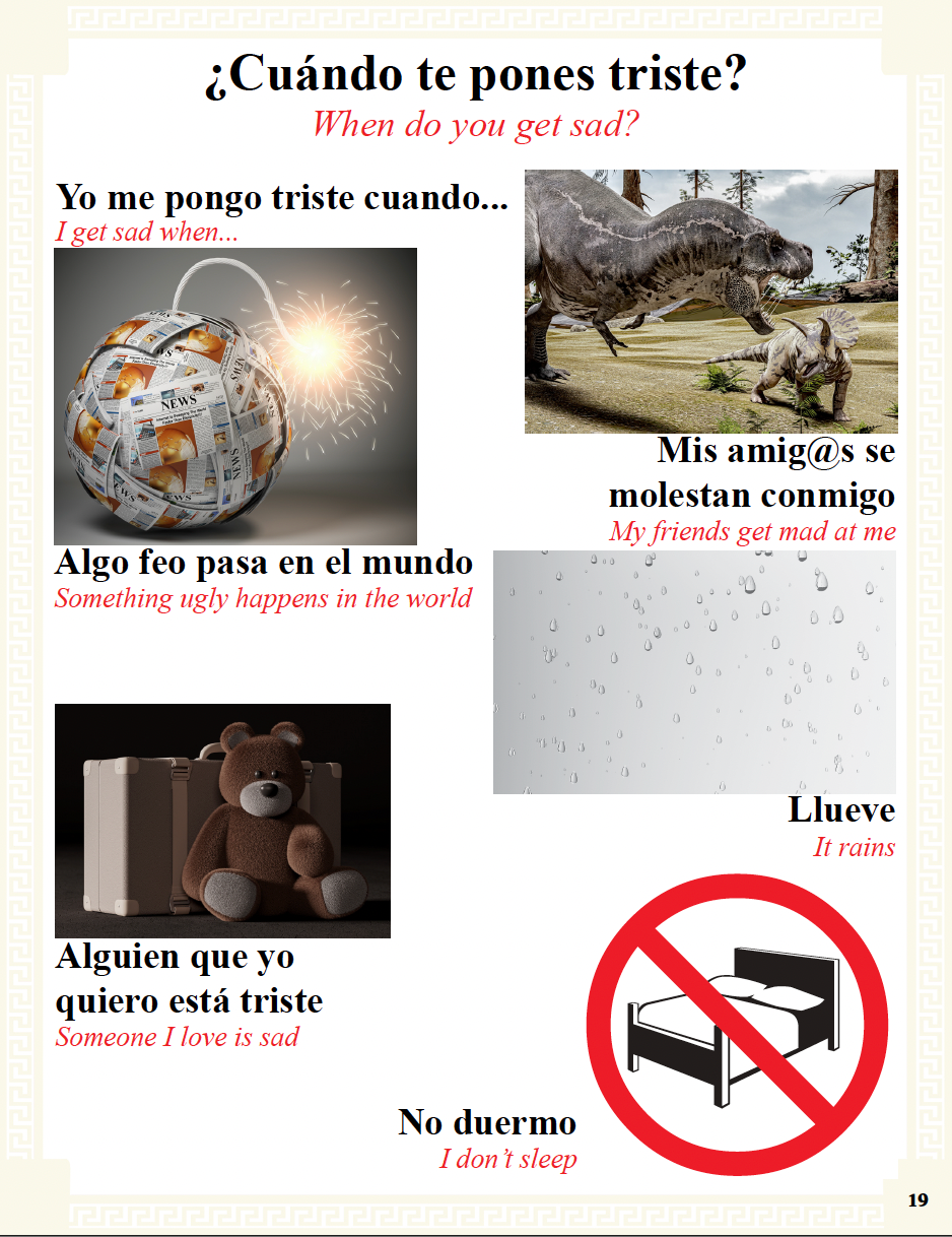Communication Guide: Quijote y Yo: Queremos Muchas Cosas, Book Seven in the Novice Low "Aventuras" Septology