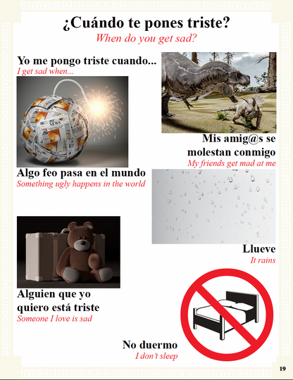 Communication Guide: Quijote y Yo: Queremos Muchas Cosas, Book Seven in the Novice Low "Aventuras" Septology
