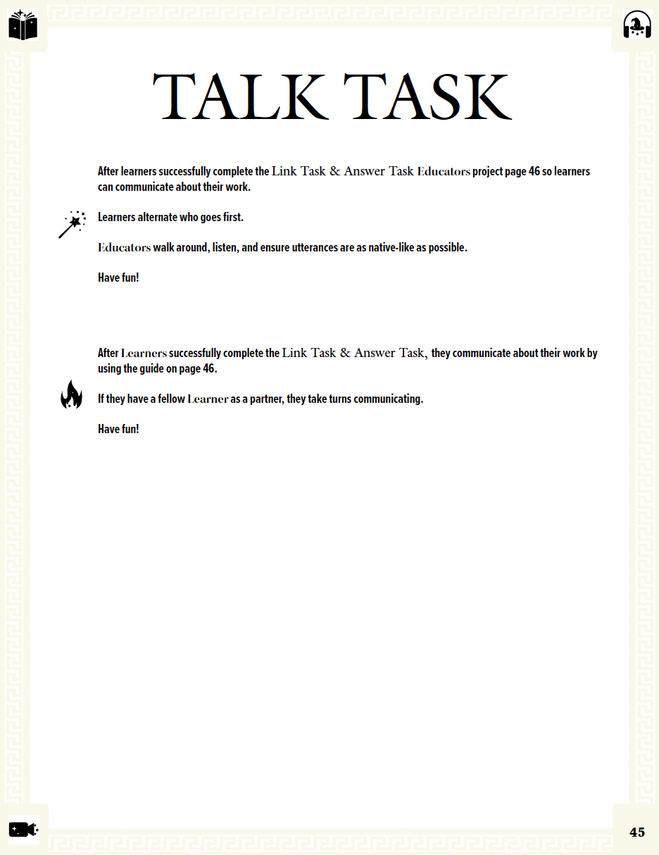 Communication Guide: Quijote y Yo: Queremos Muchas Cosas, Book Seven in the Novice Low "Aventuras" Septology