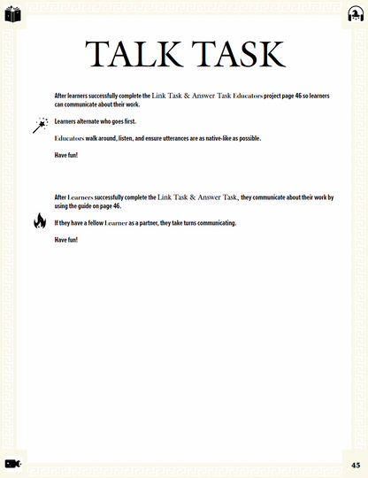 Communication Guide: Quijote y Yo: Queremos Muchas Cosas, Book Seven in the Novice Low "Aventuras" Septology