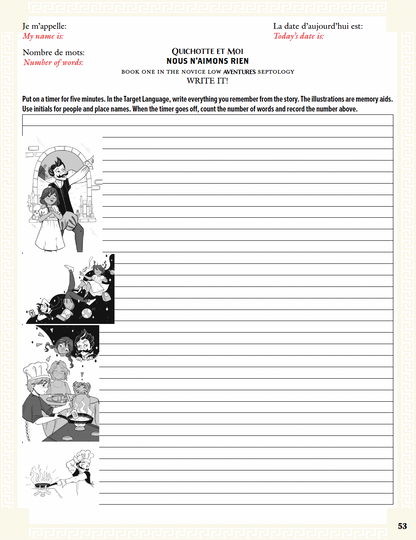 Communication Guides: Quichotte et Moi: The Aventures Septology