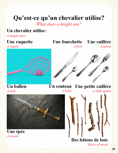 Communication Guide: Quichotte et Moi: Sommes Tristes, Book Two in the Novice Low "Aventures" Septology