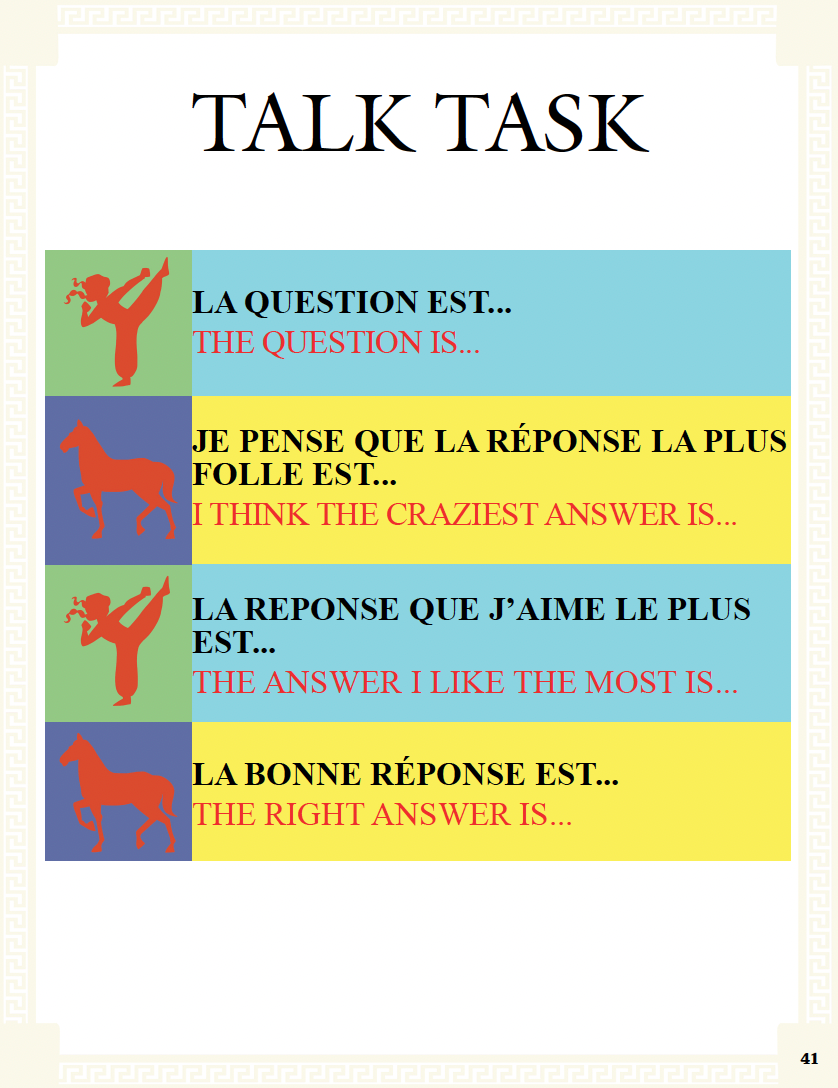 Communication Guide: Quichotte et Moi: Sommes Amis, Book Four in the Novice Low "Aventures" Septology