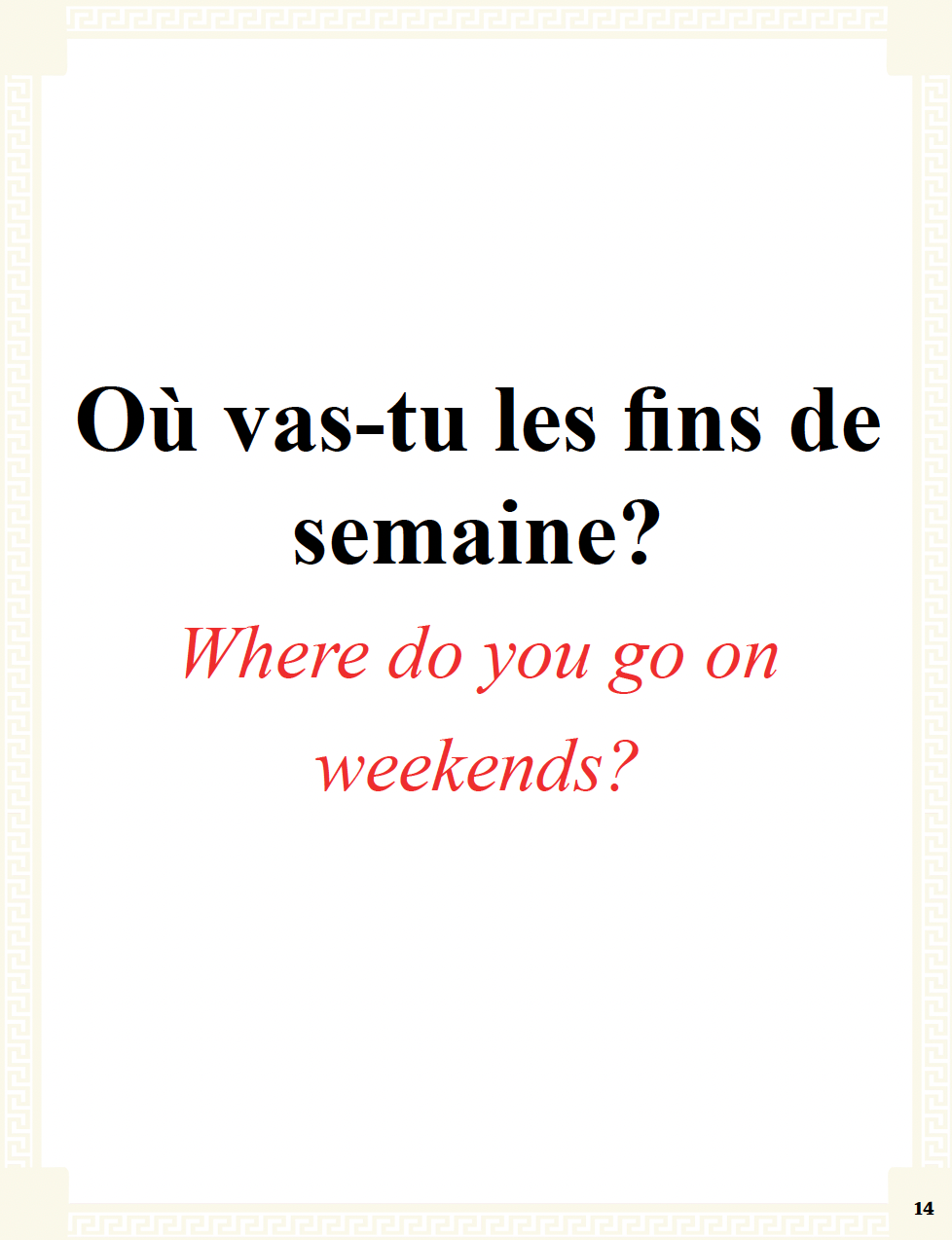 Communication Guide: Quichotte et Moi: Allons à Broadway, Book Five in the Novice Low "Aventures" Septology
