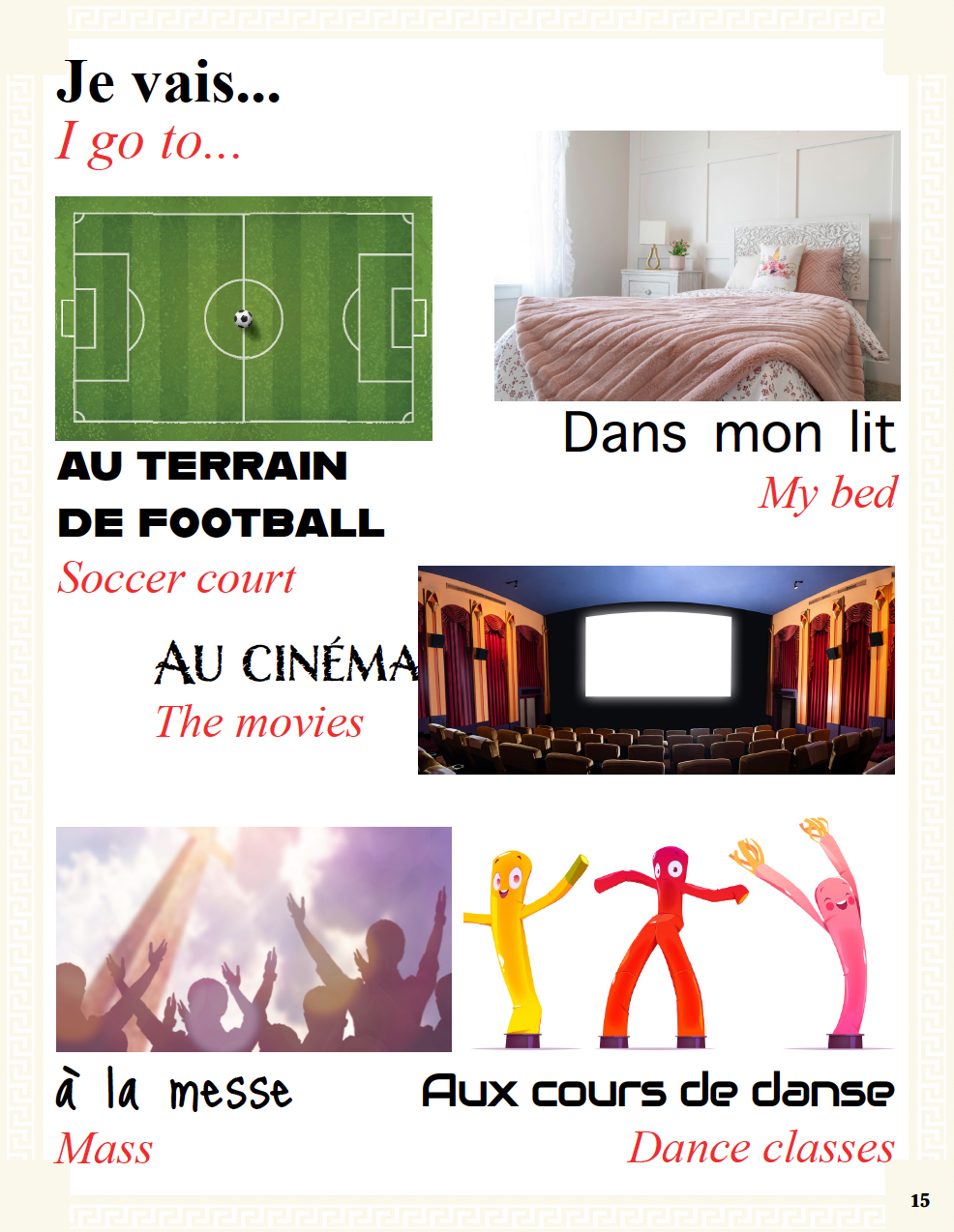 Communication Guide: Quichotte et Moi: Allons à Broadway, Book Five in the Novice Low "Aventures" Septology