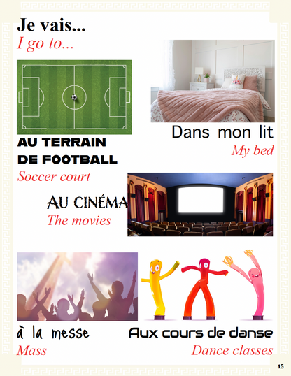 Communication Guide: Quichotte et Moi: Allons à Broadway, Book Five in the Novice Low "Aventures" Septology