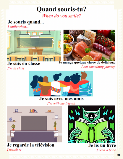 Communication Guide: Quichotte et Moi: Allons à Broadway, Book Five in the Novice Low "Aventures" Septology