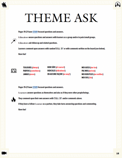 Communication Guide: Quichotte et Moi: Avons Beaucoup de Problèmes, Book Six in the Novice Low "Aventures" Septology