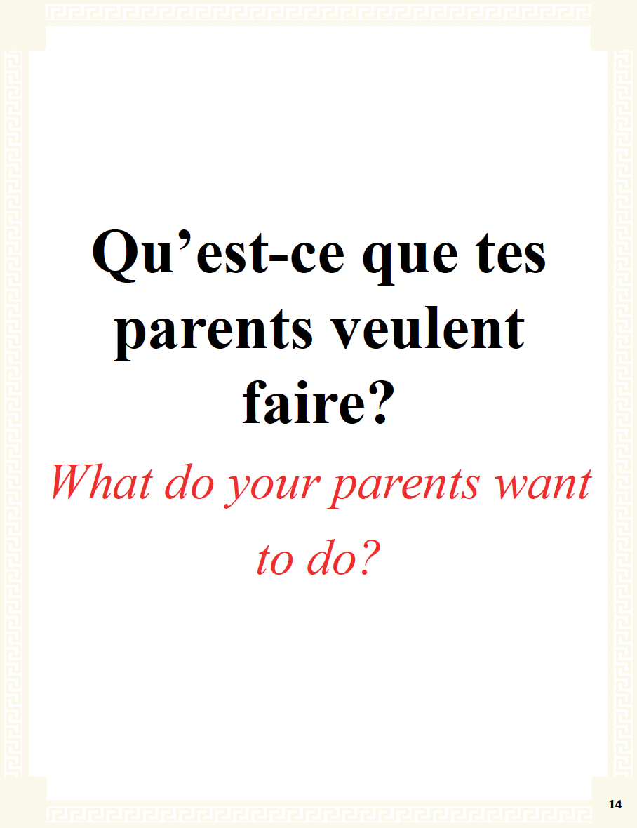 Communication Guide: Quichotte et Moi: Voulons Beaucoup de Choses, Book Seven in the Novice Low "Aventures" Septology