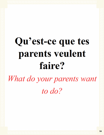 Communication Guide: Quichotte et Moi: Voulons Beaucoup de Choses, Book Seven in the Novice Low "Aventures" Septology