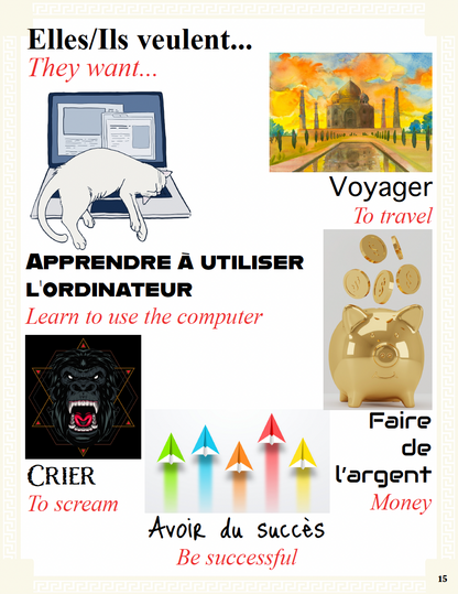 Communication Guide: Quichotte et Moi: Voulons Beaucoup de Choses, Book Seven in the Novice Low "Aventures" Septology